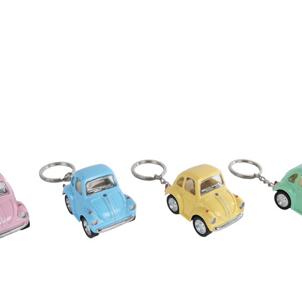 ROOST Schlüsselanhänger VW Beetle 520397 pull back, assortiert