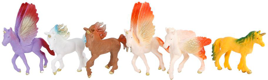 ROOST-570425-8713219490990 ROOST Einhornfiguren 9cm 570425 assortiert – Hochwertig & günstig bei ShopDeca