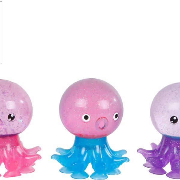 ROOST Squeeze Ball Octopus 621579 mit Saugnäpfen, assortiert