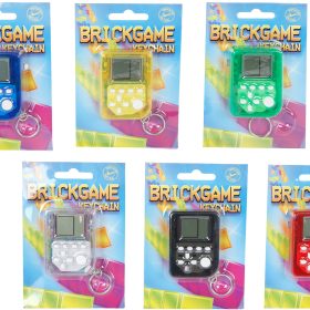 ROOST Schlüsselanhänger 621797 Mini Brickgame, assortiert