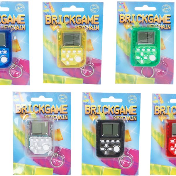 ROOST Schlüsselanhänger 621797 Mini Brickgame, assortiert