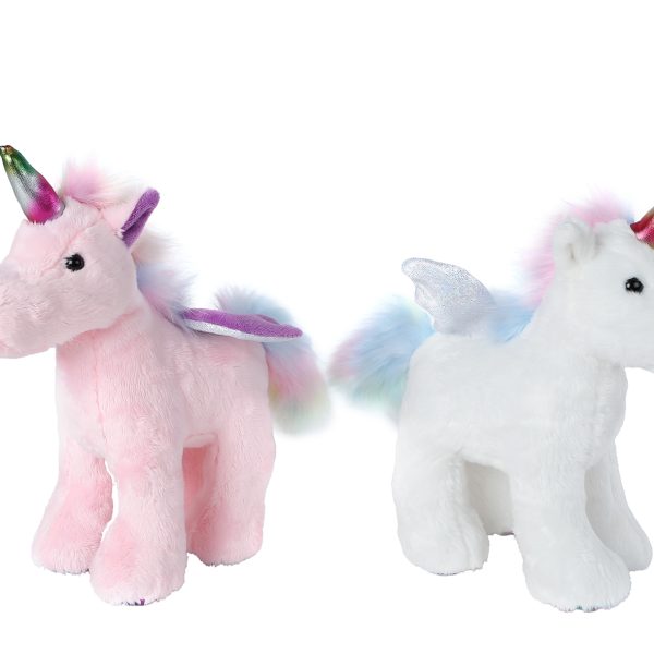 ROOST Plüsch Einhorn 22cm 660604 assortiert