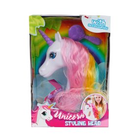 ROOST Schminkkopf Einhorn 670044 mit Zubehör 20cm