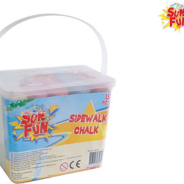 ROOST Strassenkreide 2.5x2.2x10.6cm 720172 assortiert 15 Stück