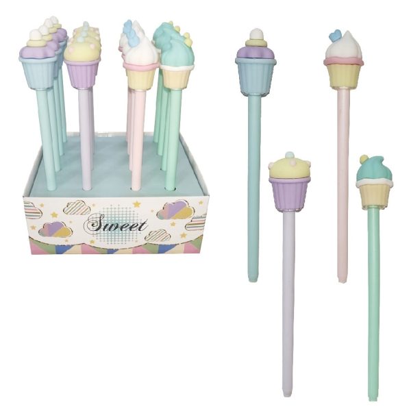 ROOST Kugelschreiber Cupcake BP-022 assortiert