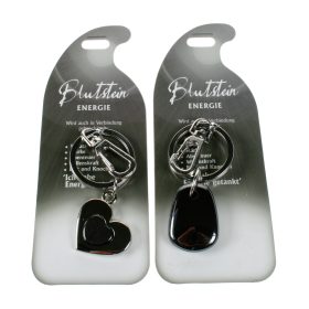 ROOST Schlüsselanhänger Energie G225 Blutstein 2 Motive ass.