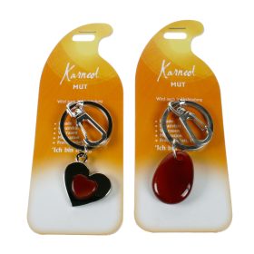 ROOST Schlüsselanhänger Mut G230 Karneol 2 Motive ass.