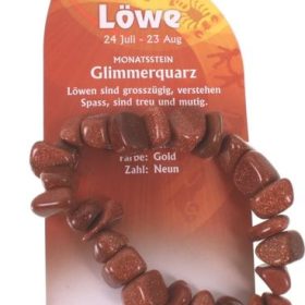 ROOST Armband Löwe Glimmer G241 Glimmerquarz