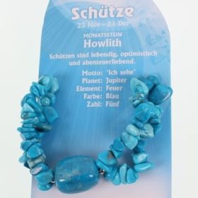 ROOST Armband Schütze G245 Howlith türkis
