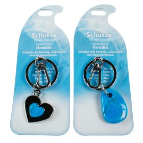 ROOST Schlüsselanhänger Schütze G269 Howlith türkis 2 Motive ass.