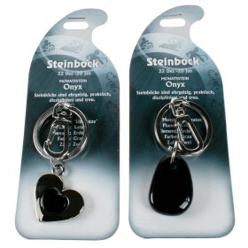 ROOST Schlüsselanhänger Steinbock G270 Onyx 2 Motive ass.