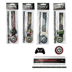 ROOST Schreibset Game GMOPP4-001 4-teilig, assortiert