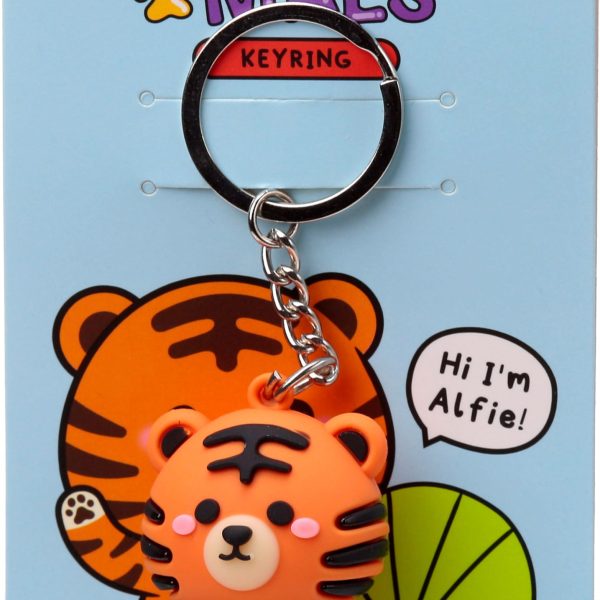 ROOST Schlüsselanhänger 6cm KEY280 Tiger