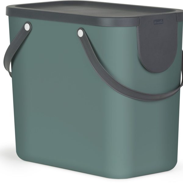 ROTHO Recyclingbox Albula 25lt 1024905092 Mistletoe green 180x332x180mm