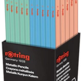 ROTRING Bleistift HB 2090067 Metallic Mixed 72 Stück