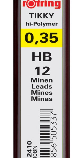 ROTRING Minen HB S0312410 0,3mm 12 Stück