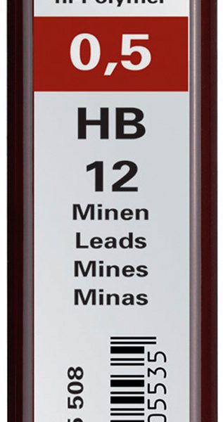 ROTRING Minen HB S0312650 0,5mm 12 Stück