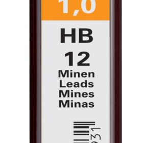 ROTRING Minen HB S0312700 1,0mm 12 Stück