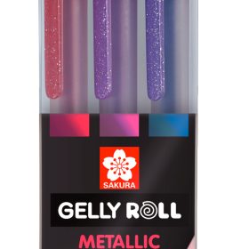 SAKURA Gelly Roll 0.5mm POXPGBMET3A Metallic Sweets 3 Stück