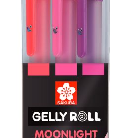 SAKURA Gelly Roll 0.5mm POXPGBMOO3A Moonlight Sweets 3 Stück