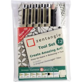 SAKURA Zentangle Tool Set Z12PTGB 12 Stück