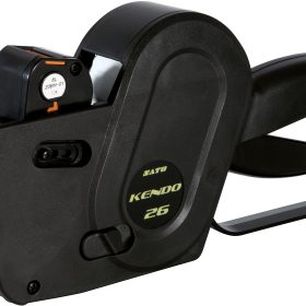 SATO Preisauszeichner KENDO 26 03006 schwarz, 26x12mm 6 Ziffern
