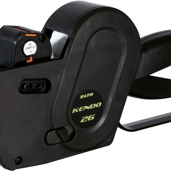 SATO Preisauszeichner KENDO 26 03006 schwarz, 26x12mm 6 Ziffern