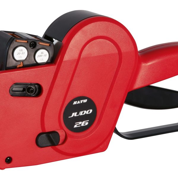 SATO Preisauszeichner JUDO 26 03016 rot, 16 Ziffern 26x16mm