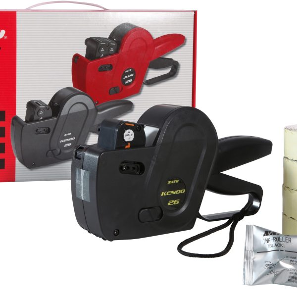SATO Preisauszeichner KENDO 26 03099 Starter Set, 6 Ziffern 26x12mm