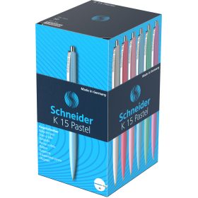 SCHNEIDER Kugelschreiber K15 005147 pastell ass. 50 Stück