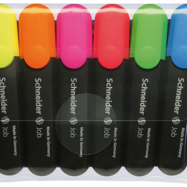 SCHNEIDER Textmarker 150 115096 6 Stück
