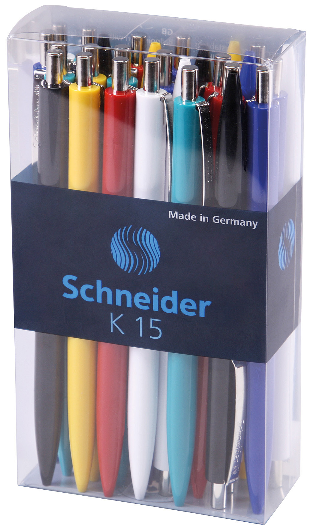 SCHNEIDER-130889-4004675060808 SCHNEIDER Kugelschreiber K15 130889 ass., 25 Stück – Hochwertig & günstig bei ShopDeca