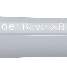 SCHNEIDER Kugelschreiber Slider Rave XB 132512 silbergrau,Trend Edition 0.7mm
