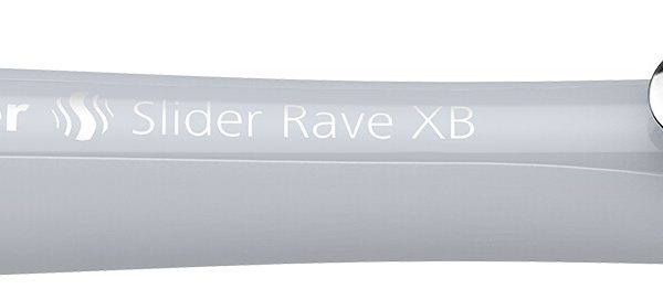 SCHNEIDER Kugelschreiber Slider Rave XB 132512 silbergrau,Trend Edition 0.7mm