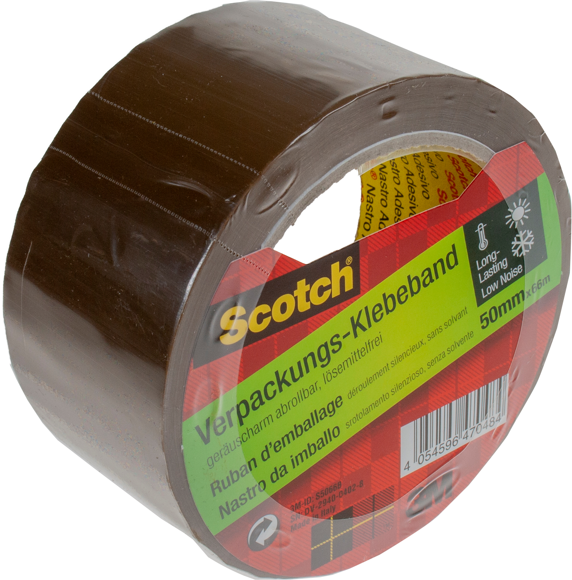 SCOTCH-S5066B-4054596470484 SCOTCH Verpackungs-Klebeband S5066B braun 50mm x 66m – Bild 1