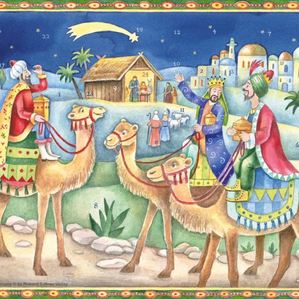 SELLMER Adventskalender 700 70153 Heilige Drei Könige bringen G