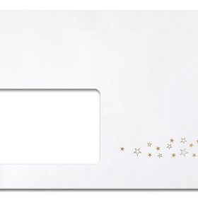 SIGEL Weihnachts-Umschlag Golden DU084 Tree, 90 g, DIN lang 50 Stück