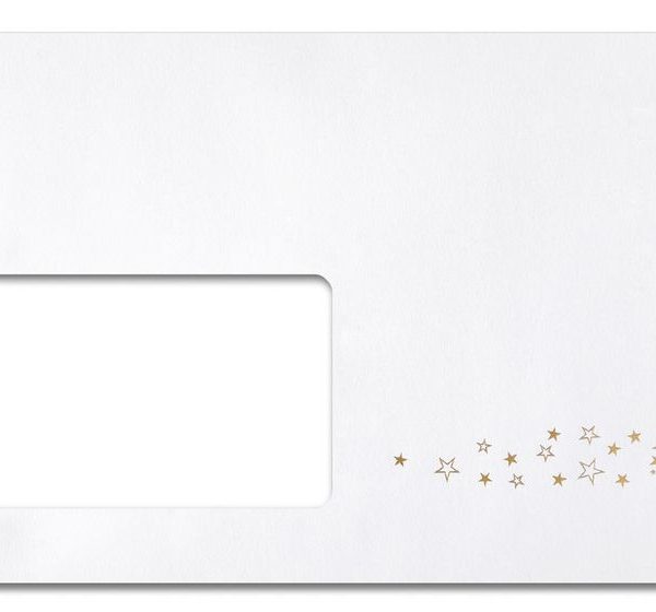 SIGEL Weihnachts-Umschlag Golden DU084 Tree, 90 g, DIN lang 50 Stück