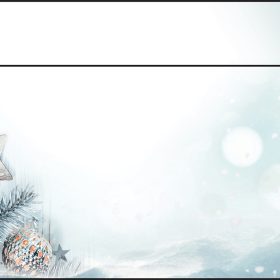 SIGEL Weihnachts-Couvert 11x22cm DU312 90g,Snow Star 25 Stück