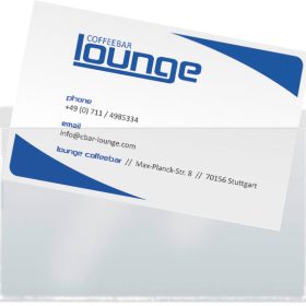 SIGEL Visitenkartentaschen 90x55mm VZ115 selbstklebend 100 Stück