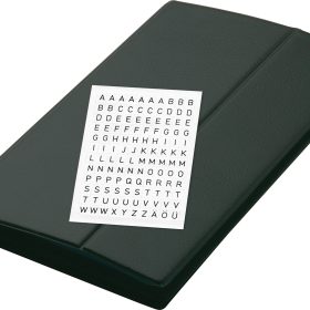 SIGEL Visitenkarten-Mappe 300x180mm VZ175 schwarz für 288 Karten