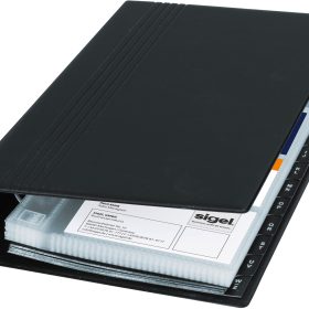 SIGEL Visitenkarten-Ringb. 265x147mm VZ300 A-Z für 200 Karten