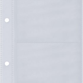 SIGEL Visitenk.-Ringb.Hüllen 90x58mm VZ350 1-reihig, A-Z, 10 Stück