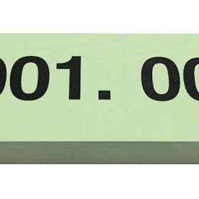 SIMPLEX Garderobenblock 1-100 13074 grün 100 Blatt