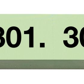 SIMPLEX Garderobenblock 301-400 13095 grün 100 Blatt