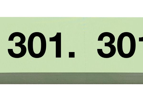 SIMPLEX Garderobenblock 301-400 13095 grün 100 Blatt