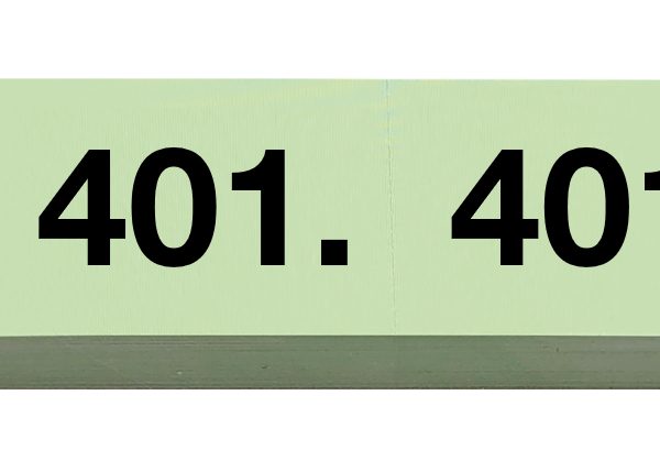 SIMPLEX Garderobenblock 401-500 13102 grün 100 Blatt