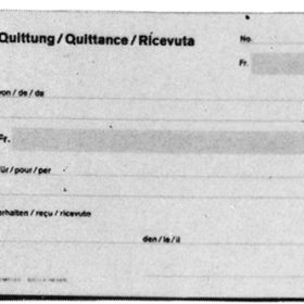 SIMPLEX Quittungen D/F/I A6 16345 D/F/I 50 Blatt
