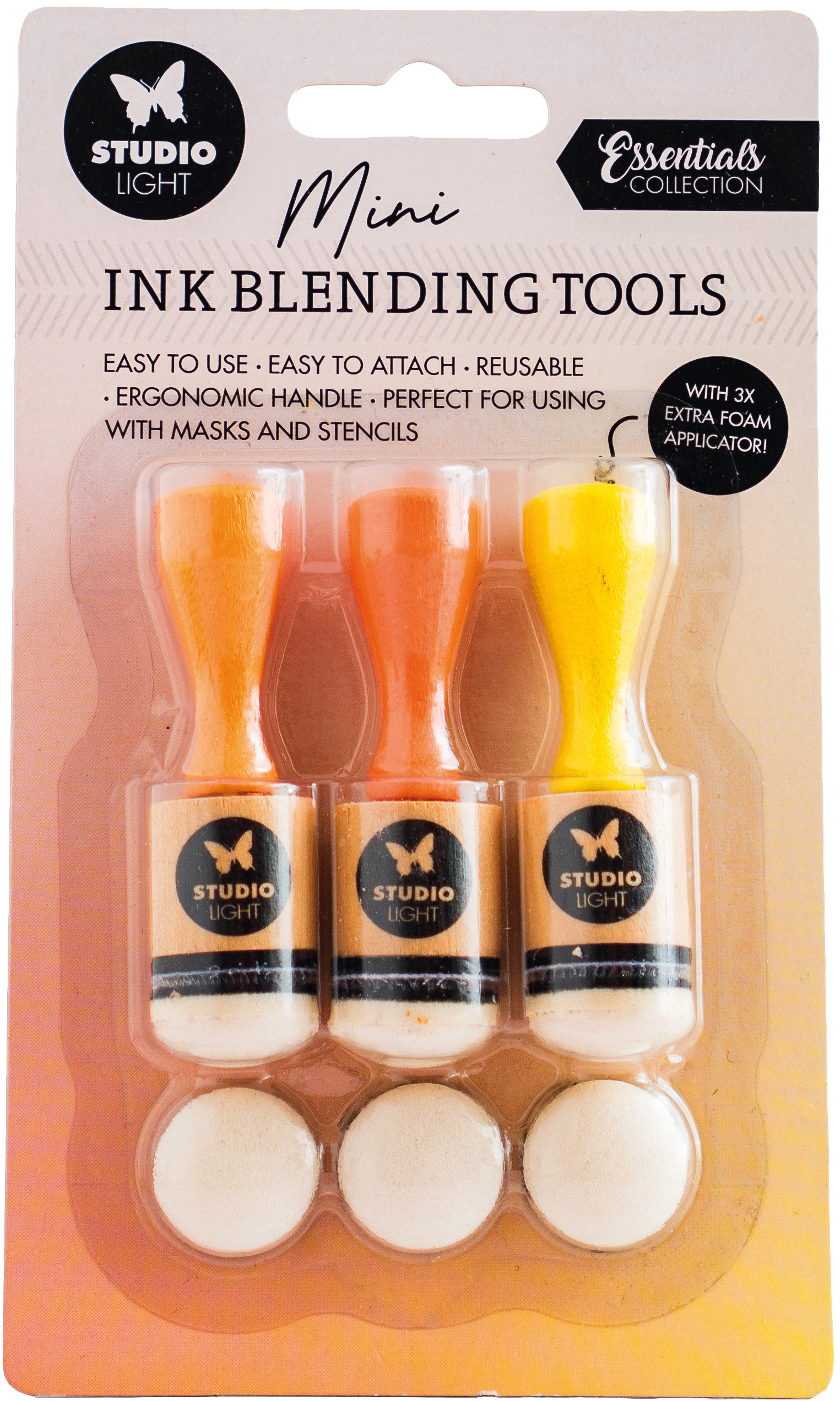 SIZZIX-INKAP03-8713943136119 SIZZIX Farbmischwerkzeuge INKAP03 Pads 2 cm 6 Stück – Hochwertig & günstig bei ShopDeca