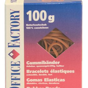 SMART OFFICE Gummibänder 90mmx3mm 601133 Naturkautschuk 100g